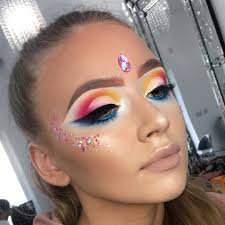 Literally The Most Unbelievable Face To Work On Inspired By The Queen Plouise1 Plouise Makeup Academy Freed Eyebrow Makeup Rave Makeup Coachella Makeup