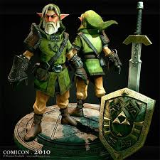 Link 3d Model Legend Of Zelda Link Art Character Modeling
