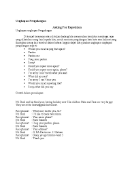 Kakek membawa buah tangan dari desa 2. Contoh Kata Would Materi Pelajaran 4