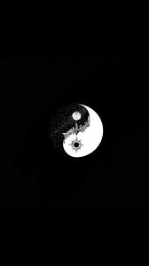 Yingyang Siyah Gul Dovmeler Graffiti Sanat Siyah Duvar Kagidi