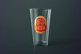 Download Beer Glass Mock Up American Pint On Behance