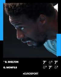 Shelton reprend les commandes dans un match très accroché... Allez la Monf  ! Regardez le dénouement du match et tout l'Open d'Australie en exclu sur  Eurosport