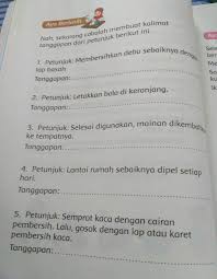 Lantai sebaiknya dipel 3 kali sehari. Cara Menjawab Kalimat Tanggapan Dari Gambar Di Bawah Ini Brainly Co Id
