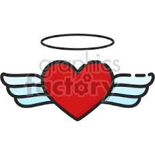 Free Free Heart With Angel Wings Svg Free