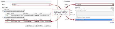 Backup Comparison Compare With Sql Database Backups Without Restoring Granularly Restore Data Down To The Row Level Sql Data Change Management