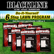 Base your work around the weather forecast and work with the weather, not against it. Blackline 6 Step Lawn Program Nebraska Turf Products