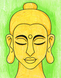 How To Draw Buddha Art Projects For Kids See more ideas about buddha, buddha face, buddha art. how to draw buddha art projects for kids