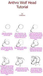 Anthro wolf head tutorial by Grlwolves on DeviantArt