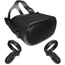 Oculus Quest With Controllers 3d Oculus Quest Vr Headset Connect Controllers Remote Facebook In 2020 Oculus Oculus Vr 3d Model