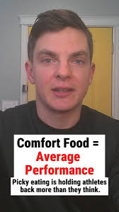Being a picky eater might seem harmless—until it starts costing you your  performance., One of my athletes used to be stuck in a loop: try something  new, it doesn’t work, give up, fall back to junk ...