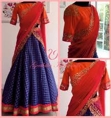 21 Half Saree Color Combinations That You Didn T Think Of Earlier Keep Me Stylish Choose the best one for you and make your wedding outstanding. 21 half saree color combinations that