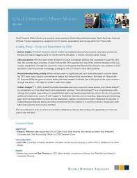 A cfo or chief financial officer oversees all finance, accounting, budgeting, forecasting, cash flow, credit, and debt obligations of a business. Chief Financial Officer Moves Russell Reynolds Associates