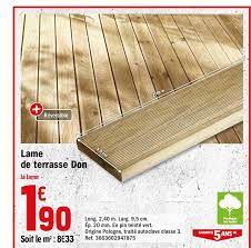 We did not find results for: Offre Lame De Terrasse Don Chez Brico Depot