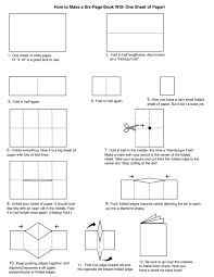 Make A Six Page Book Out Of One Sheet Of Paper Book Folding Templates Book Folding Sheet Of Paper