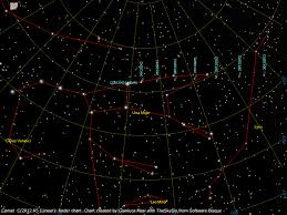 comet c 2012 k5 linear finding chart the virtual