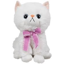 Котета • Коте персийско 20см Бял