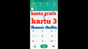 Kuota gratis tanpa syarat selamanya bahkan seumur hidup? Kuota Gratis Sebulan 3 Tanpa Pulsa Tanpa Aplikasi Youtube