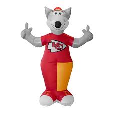 Kansas City Chiefs Airblown Inflatable K C Wolf The Team Mascot Nfl Kansas City Chiefs Kansas City Chiefs Kansas City Chiefs Football