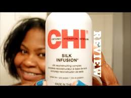 New how to use chi silk infusion on dry and wavy hair! Chi Silk Infusion As A Heat Protectant Youtube
