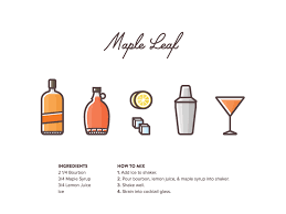 Graphic Design Blog Photo Cocktail Illustration Graphic Design Blog Maple Leaf