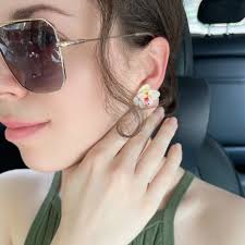 Orchid Studs
