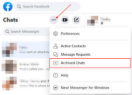 Archiving a chat doesn't delete the chat or back it up to your sd card. How To See Archived Messages On Facebook Messenger Techswift