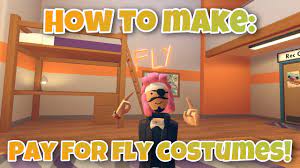 How to Make Pay For Fly Costumes in Rec Room! - YouTube