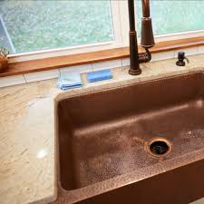 copper kitchen sink care & maintenance