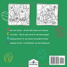 Süße motive für kleine malfans bei ❤ mytoys. Malen Nach Zahlen Das Malbuch Zu Ostern Fur Kinder Ab 5 Jahren Oster Malen Nach Zahlen Malbuch Ab 5 Jahre Ostermalbuch Fur Kinder Mit Osterhase Lernen Malbuch 4 5 6 Jahre