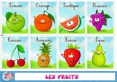 Apprendre Fruit Francais Jpg 3 508 2 480 Pixels Apprendre Les Fruits Apprendre L Anglais Fruits