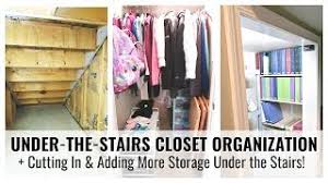 And i'm here to assure you this is an easy fix! Living Room Closet Organization How To Build Storage Under The Stairs Under Stairs Storage Diy Youtube
