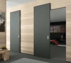 Magic 2 Wall Mount Concealed Sliding System For Wood Doors Made In Italy Modern Sliding Doors Doors Interior Modern Sliding Doors