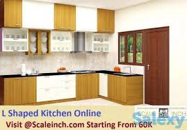 buy l shaped modular kitchen online
