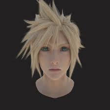 Cloud riding sketch final fantasy vii art gallery coloring pages. Impatient Traveler On Twitter Here S A Comparison Between Cloudstrife And Noctis But Rendered With Materials And Hair On