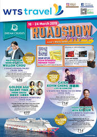 A term or requirement in an agreement. Book Your Dreamy Vacation From Only 199 Onwards At Dream Cruises Roadshow Bugis Junction Level 1 Malay Street From 18 24 March 2019 Brochures