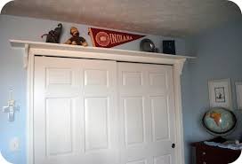 The Table Nursery Updates Baby Room Closet Closet Doors Door Shelves