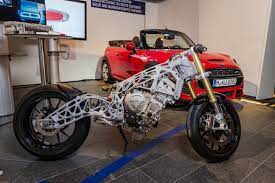 Bmw Shows Off 3d Printed Bmw S1000rr Frame Asphalt Rubber Bmw S1000rr Bmw Motorcycle Design