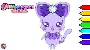 Glitter force smile pretty cure netflix anime best friends cute coloring pages anime toys flower ball i love anime pretty and cute. Glitter Force Doki Doki Davi Coloring Book Page Dokidoki Precure Dabyi Coloring Page Youtube