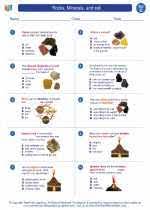 Rocks and minerals of pennsylvania worksheet answers. Rocks Minerals And Soil 3rd Grade Science Worksheets And Answer Keys Study Guides And Vocabulary Sets