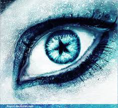 Frozen Star By Ftourini On Deviantart Star Eyes Eye Art Eyeball Art
