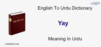 Maybe you would like to learn more about one of these? Yay Meaning In Urdu ÛŒÛ English To Urdu Dictionary