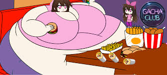 Sophia stuffs herself (Gacha Life 2 version) by PhineasFlynn2023 on  DeviantArt