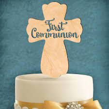 We did not find results for: Amonogramartunlimited First Communion Cross Cake Topper Wayfair