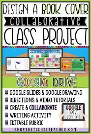 Design A Book Cover Collaborative Class Project Digital Writing Create A Book Cover Paperless Classroom