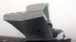 Hamilton, dso and bar, rn), entered no.1 dock at the rosyth dockyard for further outfitting. Generators On Hms Prince Of Wales Fired Up