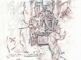 #9205_Sculpture studio of Adolph Alexander Weinman