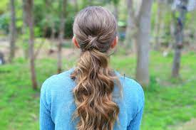 Criss Cross Ponytail Cute Girls Hairstyles
