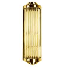 Vintage farmhouse rewired porcelain ceramic sconce wall light fixture art deco white milk glass shade brass pull chain bathroom 1920s 1930s themodmercantile 5 out of 5 stars (294) $ 225. Gatsby Wall Light Small 850 The Limehouse Lamp Company