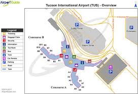 Tucson Tucson International Tus Airport Terminal Map Overview Airport Guide Airport International Airport
