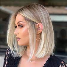 From long and brown to short and blond. 20 Short Blonde Hairstyles To Bring Straight To The Salon Hair Styles Short Hair Styles Short Blonde Hair